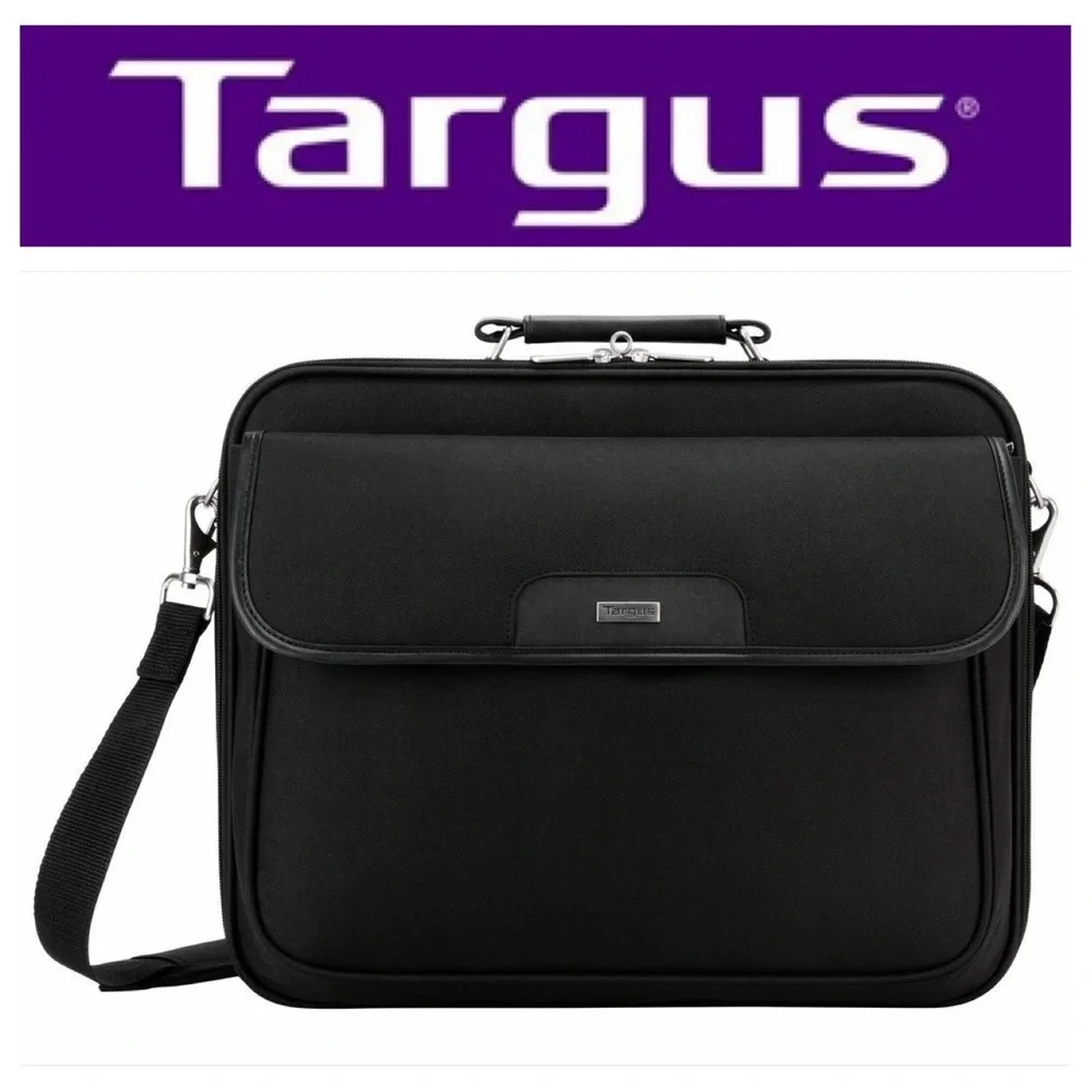 Targus Laptop Bag NWT $160 MSRP Notepac 15.6” Black BIG